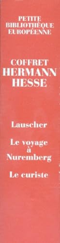 9782702129227: Coffret 3 volumes : Lauscher ; Voyage  Nuremberg ; Le curiste, souvenirs d'une cure  Baden Baden