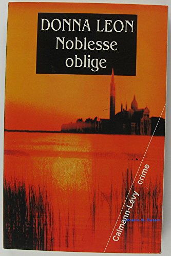 Stock image for Noblesse oblige for sale by Books From California