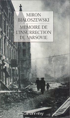 Imagen de archivo de Mmoire de l'insurrection de Varsovie a la venta por medimops