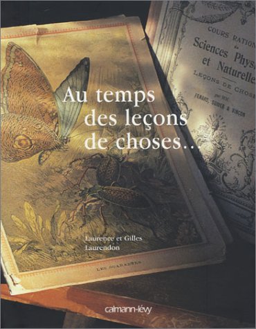 Stock image for Au temps des leons de choses for sale by Ammareal