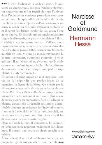 Beispielbild fr Narcisse et Goldmund zum Verkauf von Chapitre.com : livres et presse ancienne