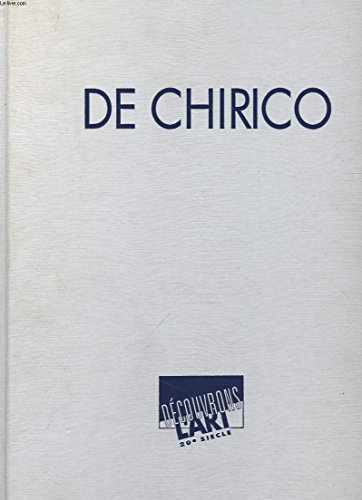 Imagen de archivo de De Chirico, 1888-1978 a la venta por Ammareal