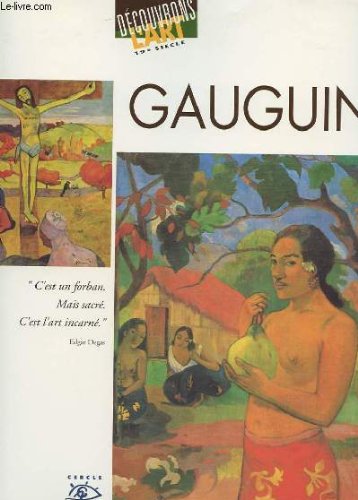 Stock image for Gauguin, 1848-1903 Collectif for sale by LIVREAUTRESORSAS