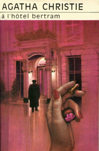 Imagen de archivo de A l'hotel Bertram a la venta por Librairie Th  la page