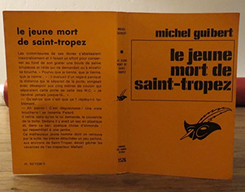 Imagen de archivo de Le Jeune mort de Saint-Tropez (Le Masque) a la venta por Librairie Th  la page