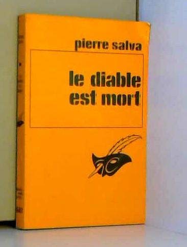 Stock image for Le diable est mort for sale by Librairie Th  la page