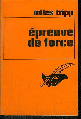 Imagen de archivo de Epreuve de force a la venta por Librairie Th  la page