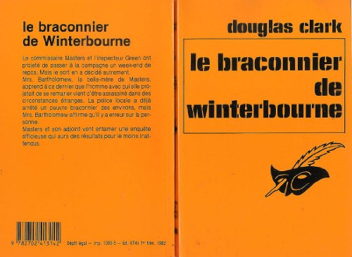 Stock image for Le Braconnier De Winterbourne (le Masque) for sale by RECYCLIVRE