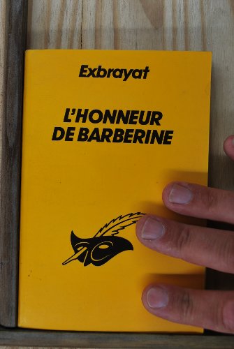 Imagen de archivo de L HONNEUR DE BARBERINE a la venta por Librairie Th  la page