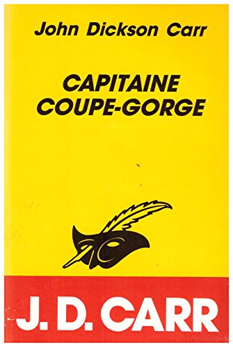 Stock image for Capitaine Coupe-gorge for sale by medimops