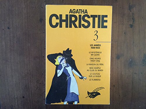 Imagen de archivo de Agatha Christie. 3, Les annes 1930-1933 a la venta por medimops