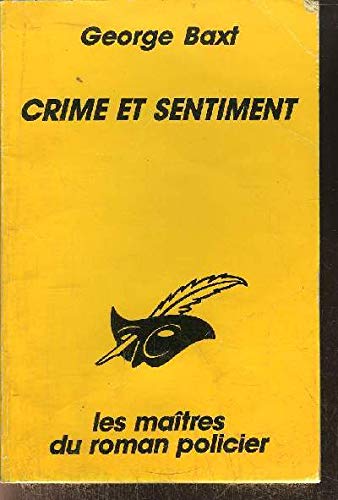 Stock image for Crime et sentiment for sale by medimops