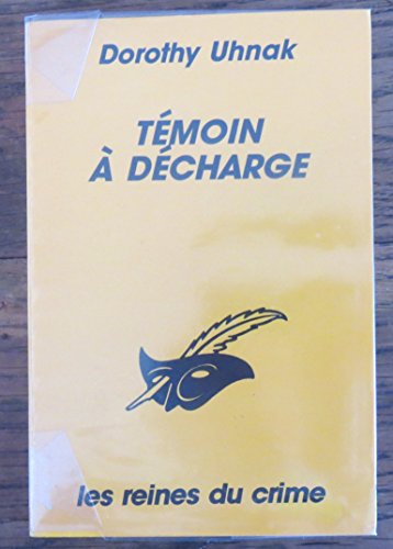 Imagen de archivo de Tmoin  dcharge a la venta por Librairie Th  la page