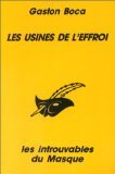 Stock image for Les usines de l'effroi for sale by medimops