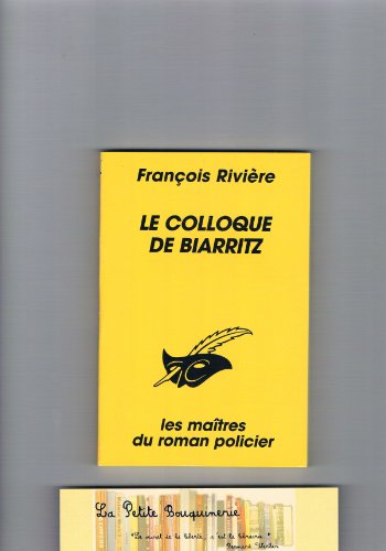 Beispielbild fr Le colloque de Biarritz zum Verkauf von Ammareal