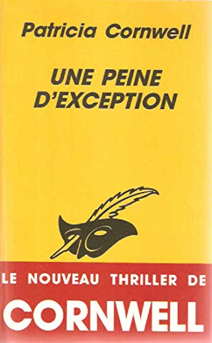 Stock image for Une peine d'exception for sale by Librairie Th  la page