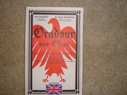 Stock image for Oradour-sur-glane for sale by A TOUT LIVRE