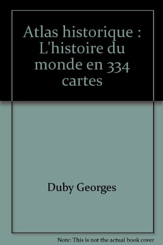 9782702812105: Atlas historique