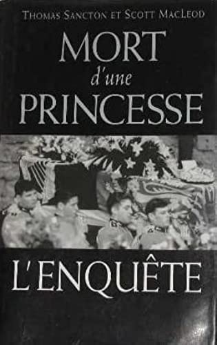 Stock image for Mort d'une princesse : L'enqute for sale by Ammareal