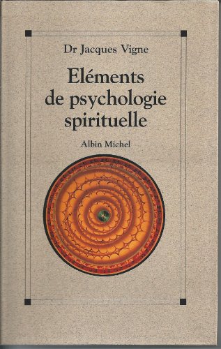 Beispielbild fr lments de psychologie spirituelle zum Verkauf von medimops