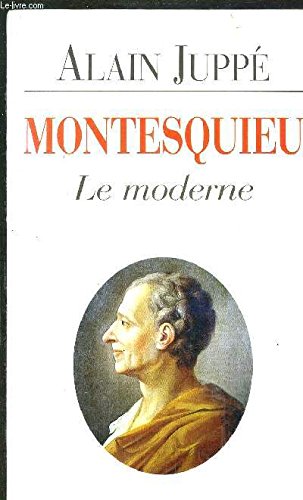 Stock image for Montesquieu : Le moderne for sale by Ammareal