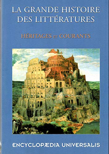 Stock image for LES LITTRATURES OCCIDENTALES. Tome I : Hritages et Courants, for sale by Librairie Th  la page