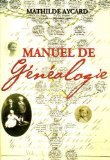 Beispielbild fr Manuel de gnalogie. zum Verkauf von Ammareal