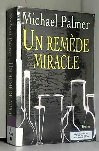 Stock image for Un remde miracle for sale by Ammareal