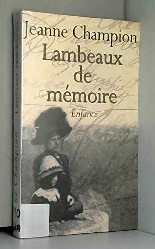 Beispielbild fr Enfance (Lambeaux de mmoire) zum Verkauf von Ammareal