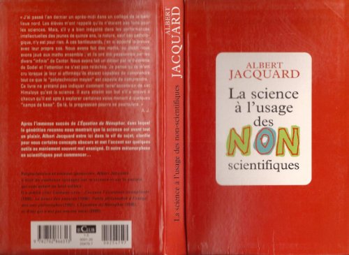 Beispielbild fr La science  l'usage des non-scientifiques zum Verkauf von Librairie Th  la page