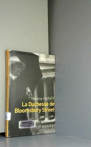 Beispielbild fr La duchesse de Bloomsbury street zum Verkauf von Ammareal
