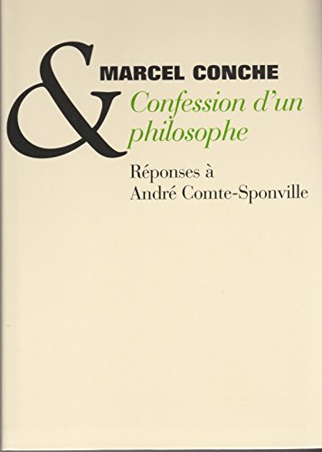 9782702881361: Confession d'un philosophe