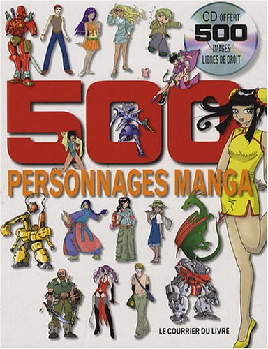 Stock image for 500 personnages manga for sale by medimops