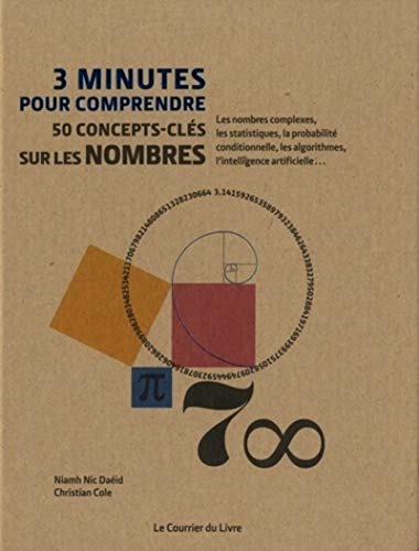 Imagen de archivo de 3 Minutes Pour Comprendre 50 Concepts-cls Sur Les Nombres : Les Nombres Complexes, Les Statistiques a la venta por RECYCLIVRE