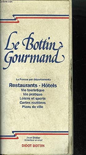 9782703905059: LE BOTTIN GOURMAND 1983