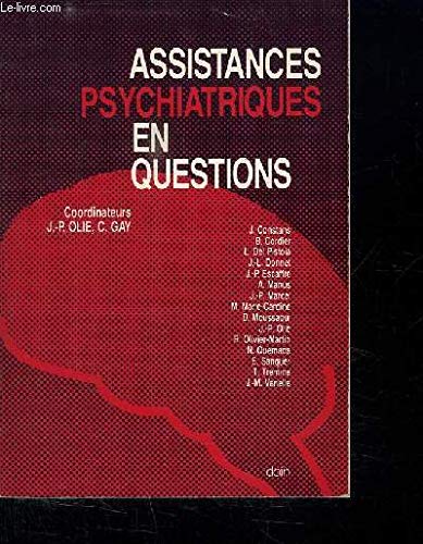 Beispielbild fr L'assistance psychiatrique en question zum Verkauf von BURISBOOKS