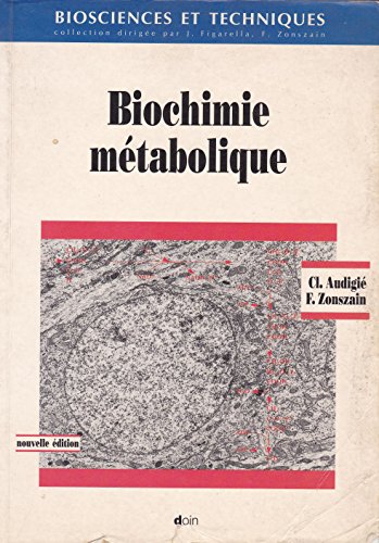 Beispielbild fr Biochimie metabolique troisime dition revue et corrigee zum Verkauf von Ammareal