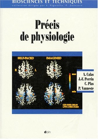 Beispielbild fr Prcis de physiologie zum Verkauf von Buchpark