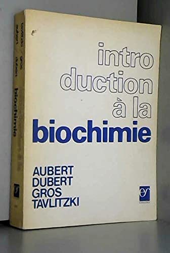 9782704210008: Introduction  la biochimie
