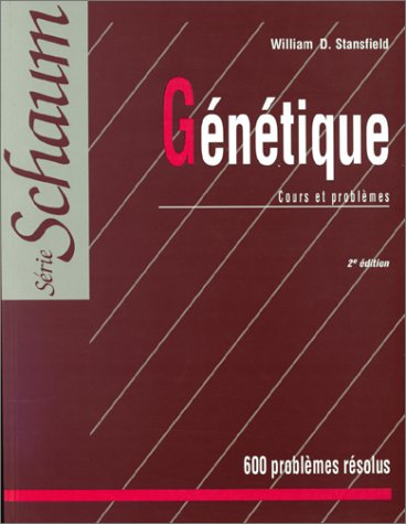 Beispielbild fr Gntique : Cours et problmes, 600 problmes rsolus zum Verkauf von Ammareal