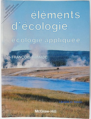 Beispielbild fr Elments d'cologie applique : Ecologie applique zum Verkauf von Ammareal