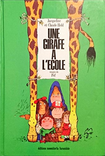 Imagen de archivo de Une girafe  l'cole a la venta por Ammareal