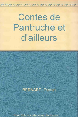 Contes de Pantruche et d'ailleurs