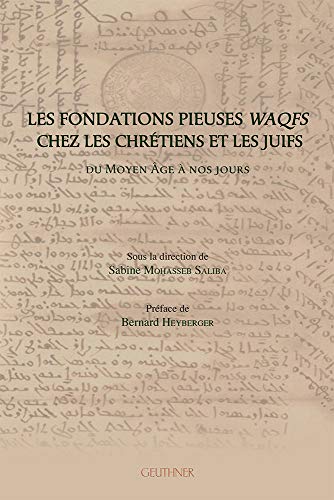 Imagen de archivo de fondations pieuses waqfs chez les chr a la venta por ISD LLC