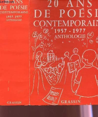 Beispielbild fr Vingt ans de posie contemporaine zum Verkauf von Chapitre.com : livres et presse ancienne