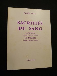 Beispielbild fr Sacrifis du sang zum Verkauf von Chapitre.com : livres et presse ancienne