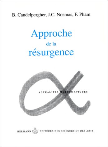 9782705662011: Approche de la rsurgence