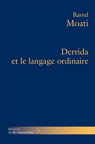 Beispielbild fr Derrida et le langage ordinaire zum Verkauf von Revaluation Books