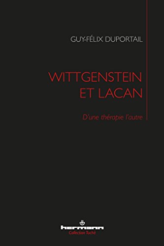 Stock image for Wittgenstein et Lacan Duportail, Guy-Flix for sale by BIBLIO-NET