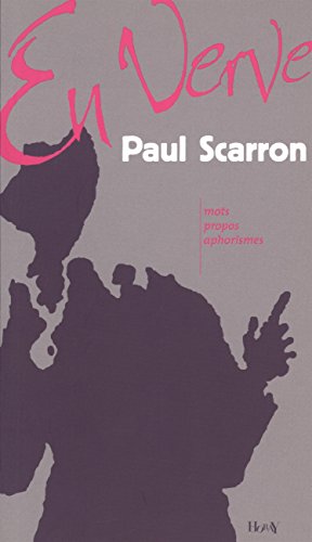 Beispielbild fr Paul Scarron en verve Scarron, Paul et Cosnier, Colette zum Verkauf von BIBLIO-NET